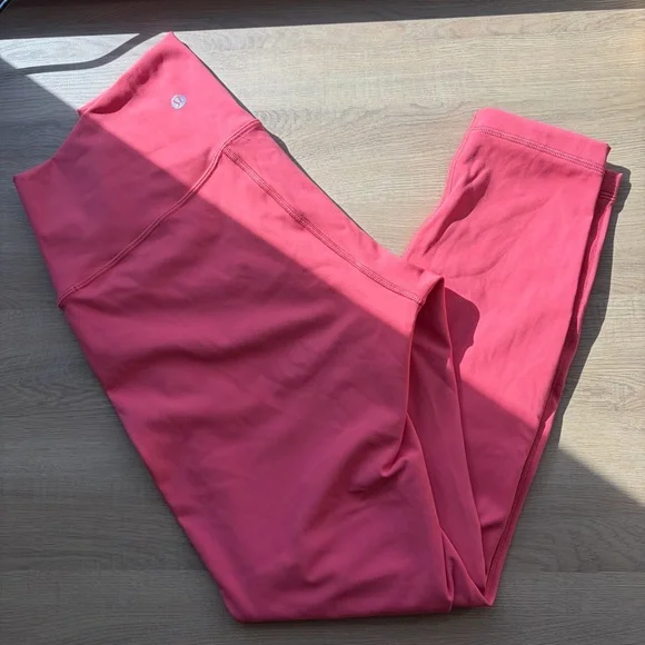 lululemon athletica Deep Coral High-Rise Leggings - Picture 3 of 5
